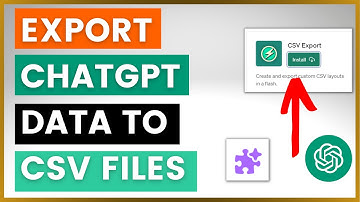 How To Export ChatGPT Data To CSV File?
