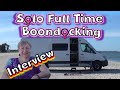 Solo Woman Full Time Boondocking for Over 6 Years / Interview