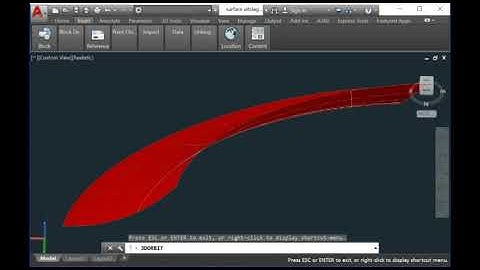 Unfold Double Curvature Surface