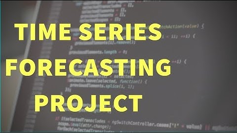 Time Series Analysis in Python | Time Series Forecasting Project [Complete] | Python Data Science