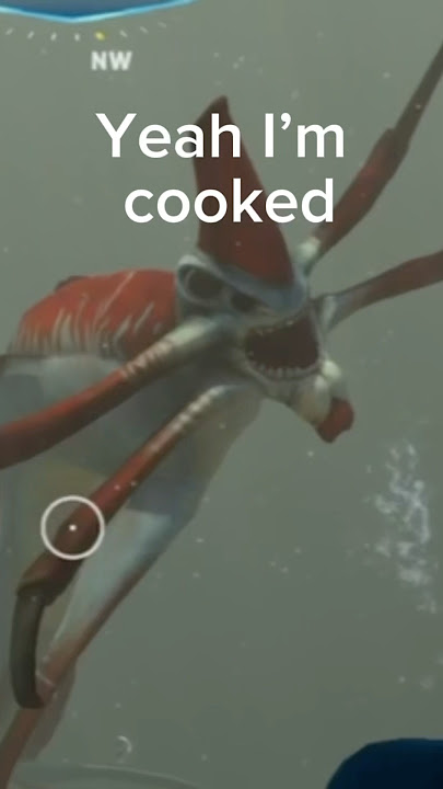 I was just tryna get to the Aurora 😭😭 #subnautica #reaperleviathan