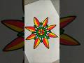 Easy Pookalam | Pookalam Drawing Ideas | Simple Pookalam #pookalam #pookalamideas #onam #shorts