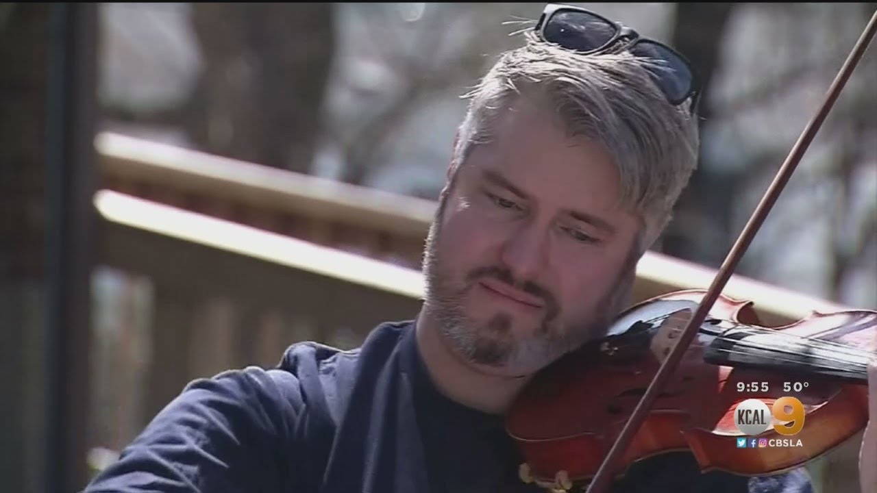 Violinist Uses Music To Connect With Quarantined Nursing Home Residents During Coronavirus Pandemic
