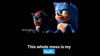 😱 Sonic's Biggest Mistake Ever! 💔 #Sonic #SonicTheHedgehog #Shadow #Knuckles #Tails #Gaming #Shorts