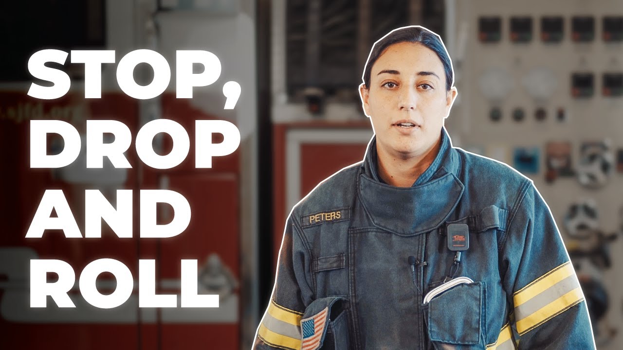 Junior Firefighter Safety  Ep. 4: Stop, Drop & Roll 