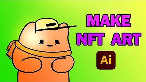 How to Draw NFT Art Using Adobe illustrator in a Simple