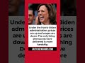 Kamala and Democrats have only "delivered" more hardship for the American people.