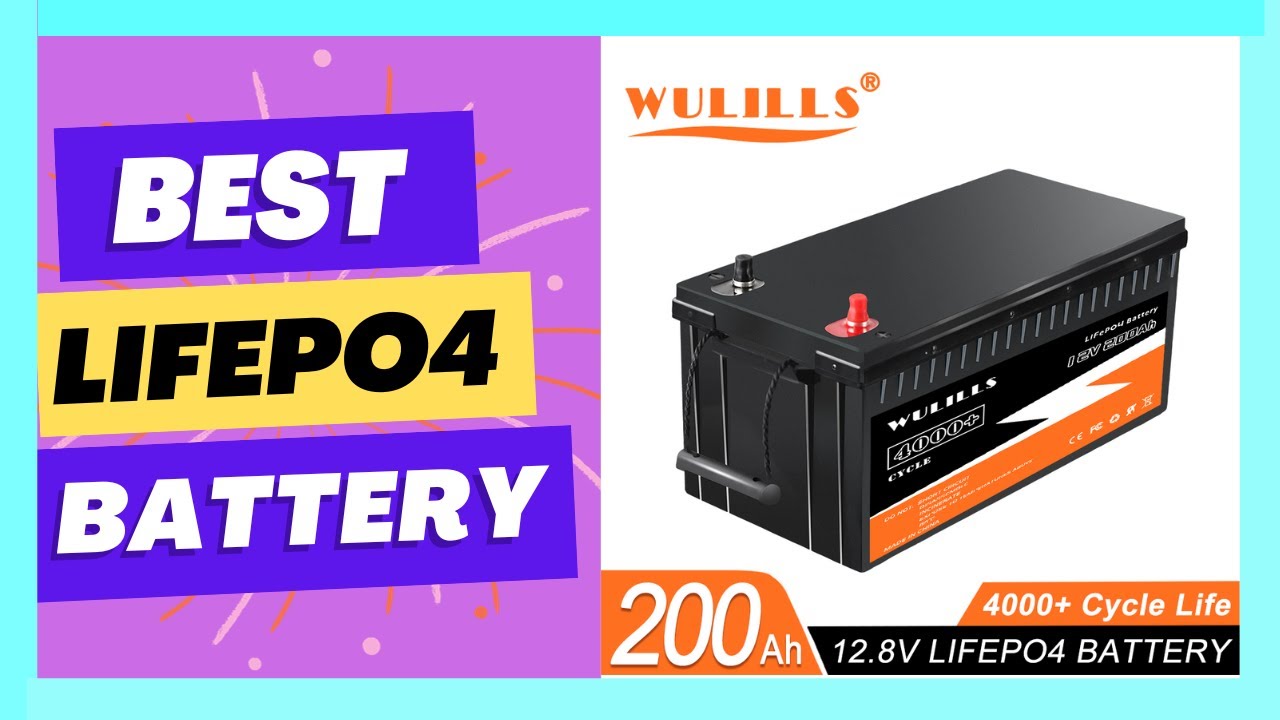 WULILLS 12V 24V 200Ah LiFePO4 Battery - Whole Power Market