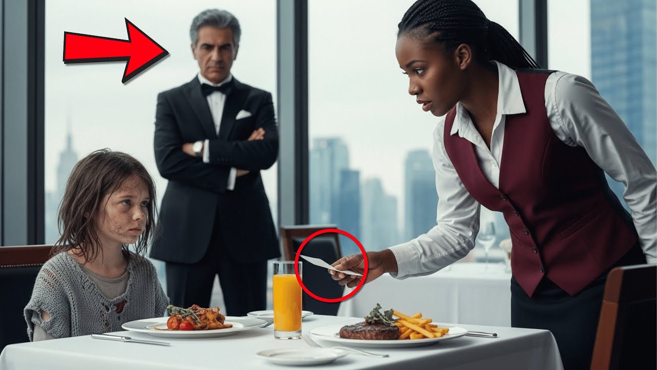 A HERDEIRA MILIONÁRIA FINGIU SER SEM-TETO: O BILHETE DA GARÇONETE MUDOU TUDO!