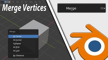 Merge Vertices In Blender!