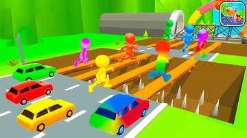 Shape-shifting Games All Levels Gameplay iOS,Android Mobile Walkthrough Stick Run Max Level GGFZ1KI