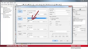 ESCON Studio: Data Recorder Tool