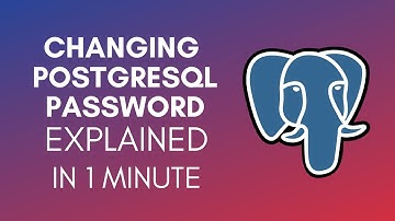 How To Change PostgreSQL Password (2025)