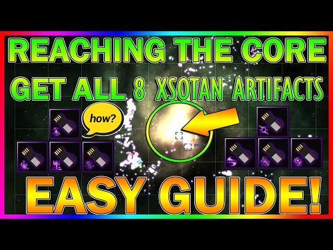 COMPLETE! GUIDE | HOW TO GET ALL 8 Xsotan Artifacts EASY | AVORION | REACHING THE CORE | GUARDIAN
