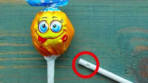 Для чего на палочке Чупа Чупса нужно это отверстие?