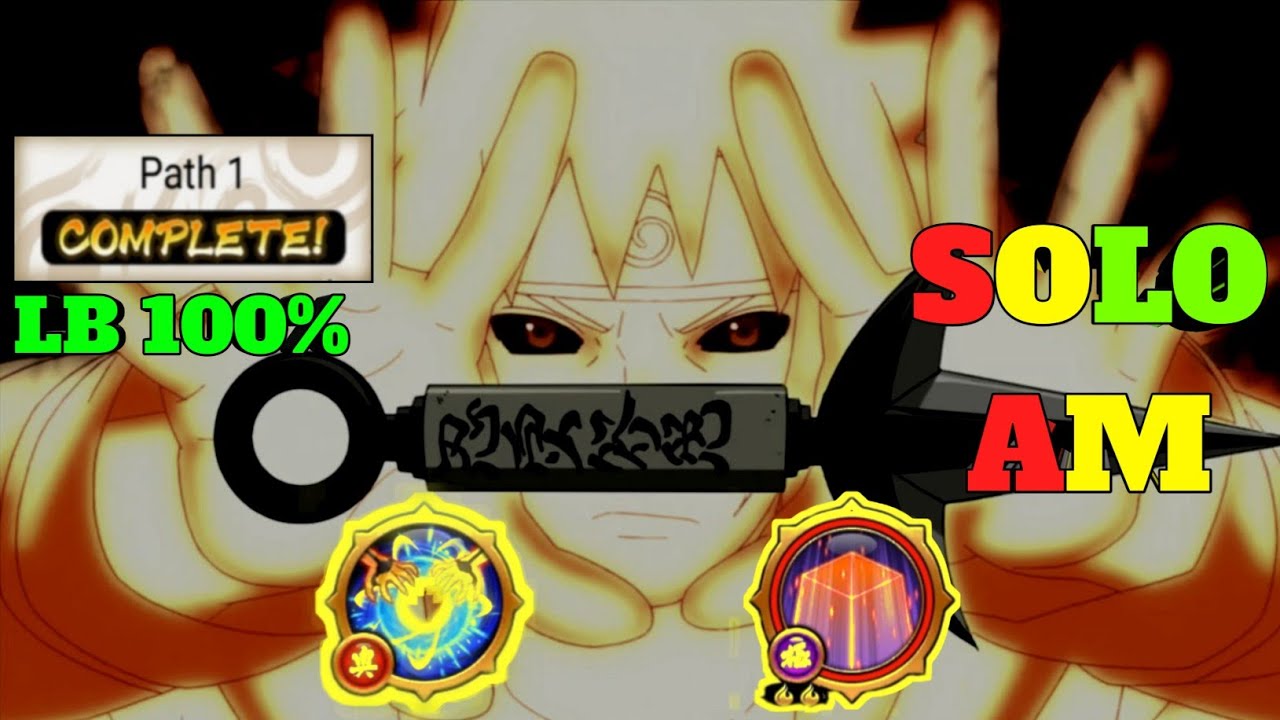 NxB NV: Namikaze Minato Edo (Kurama Link Mode) Solo AM All Ultimate Jutsu LB(100%)| NarutoxBoruto NV