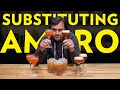 Can you sub amaro for another amaro