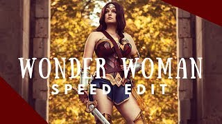 Wonder Woman Cosplay Photoshop Speed Edit screenshot 5