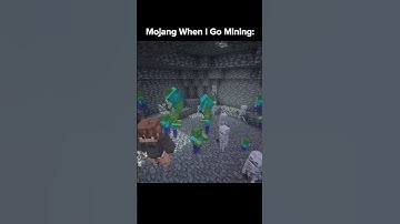 YouTubers Mining 💀#minecraft #relatable #minecraftmemes #fyp #funny #joke#shorts #viral #babifreitas