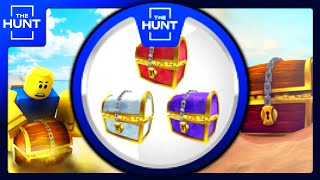 THE HUNT! HOW TO GET THE BADGE FROM 🔎 Treasure Hunt Simulator! (ROBLOX THE HUNT EVENT 2024)