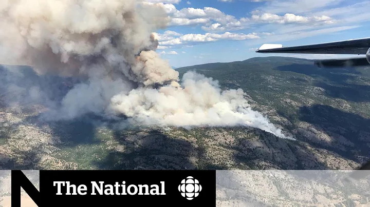 B.C. wildfire burns out of control near Penticton