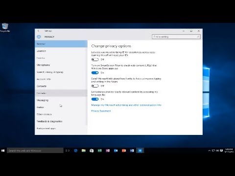 How To Enable Or Disable Background Apps In Windows 10 - YouTube