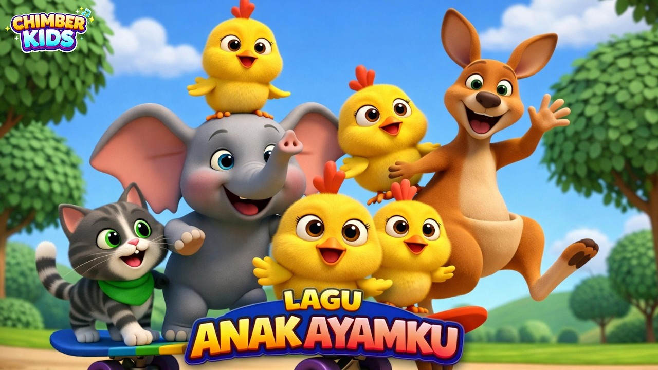 Lagu Anak Ayamku 🐥 | Lagu Anak Indonesia | Lagu Anak TK & PAUD