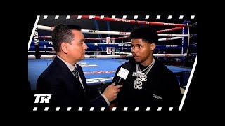 Shakur Stevenson Says Kambosos Lost Want Haney Or Loma To Prove How Good I Am reaction