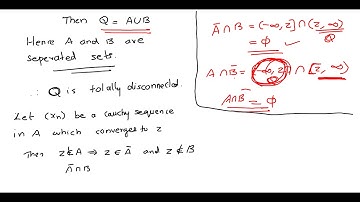 Totally disconnected sets