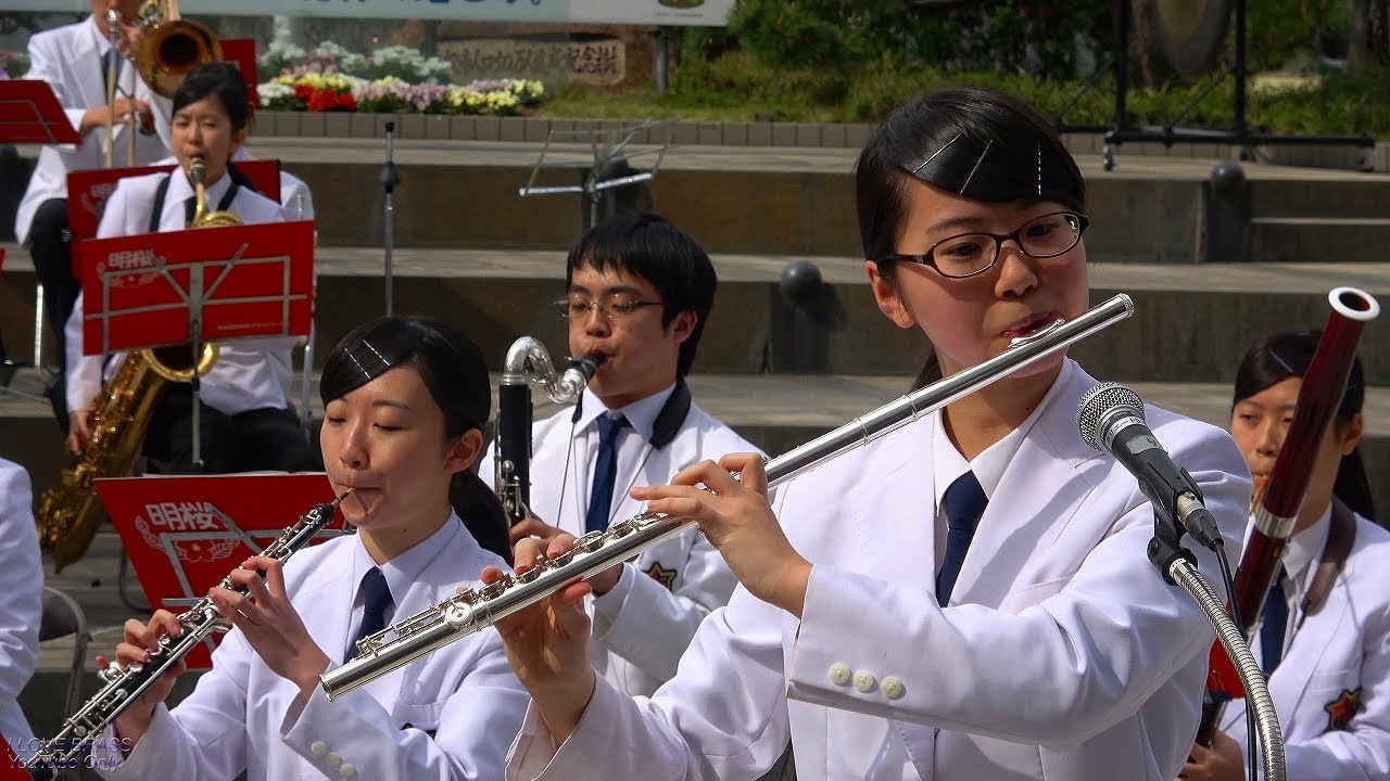 明桜高等学校 「マンボ No.8 / 他」　2018浜松吹奏楽大会