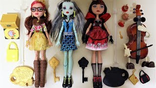 ★에버애프터,몬스터하이 프랑켄슈타인 개봉기★Ever After High Rosabella Beauty/Monster High Frankie Stein Dolls