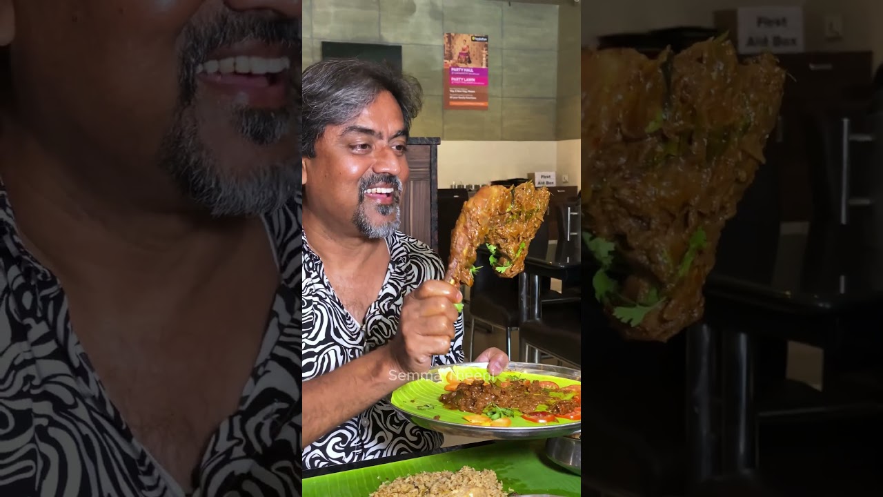 ❤️‍🔥Famous Non-Veg Spot in Coimbatore🔥Kanakathara Restaurant😍Biryani🔥Semma Theeni 
