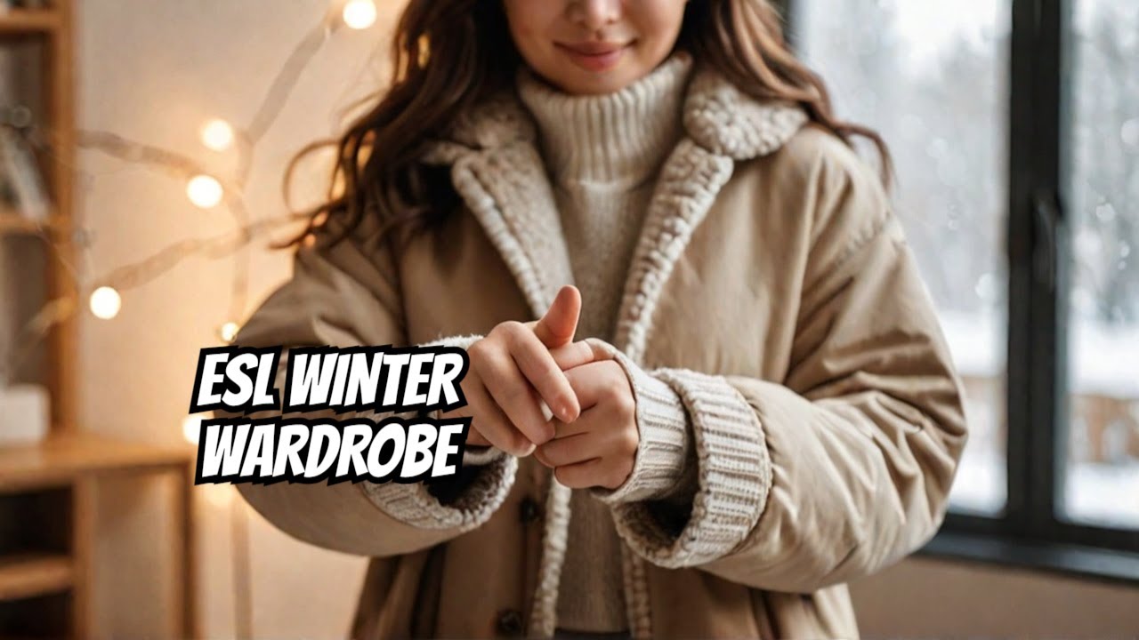 Master Winter Clothing Vocabulary for English Learners!