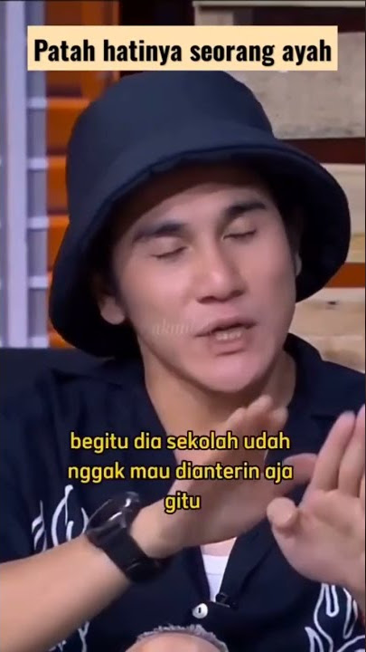 Vino G bastian ungkap patah hati seorang ayah dengan anak perempuan nya #vinogbastian #shorts