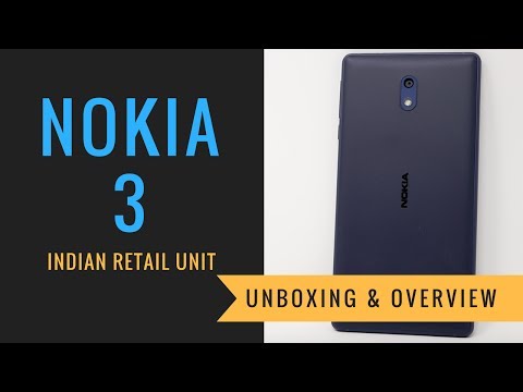 Nokia 3 (Blue) - What's in the box?