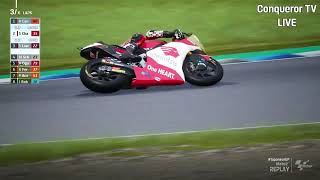 ❗Somkiat Chantra Vs Ai Ogura❗ Race Moto2 Motegi #JapaneseGP 2024