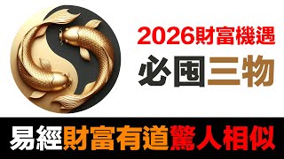 央行印鈔達3100億？易經預言2026三大資產竟與財富有道完美契合 (EP075)
