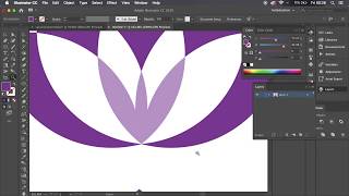 Floral SPA Logo  - Adobe Illustrator Tutorial EASY
