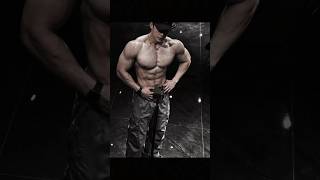 Handsome guy gym show off muscles (1597) #boygym #muscle #shorts