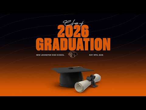 2026 New Lexington High School Graduation