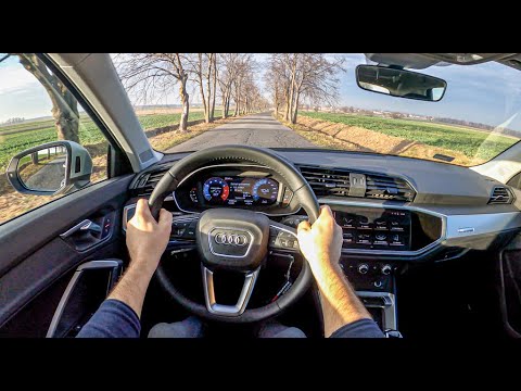Audi Q3 II | 4K POV Test Drive #353 Joe Black