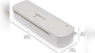 Full Review: Amazon Basics 9-Inch Thermal Laminator Machine for Documents and Photos, Easy to Use f... News