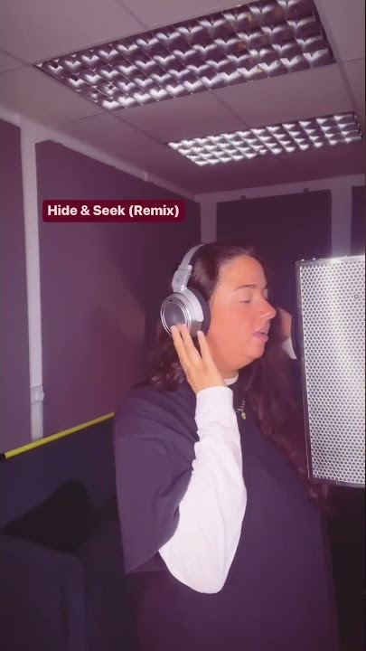 Hide & Seek (Remix)✉️ #studiocover #vocals #fyp #dreams #cover #remix #artist #singer #music