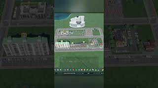 😎Futuristic Custom Modded Police Station in Cities Skylines 2 😎Futuristic Custom Modded Police Station in Cities Skylines 2