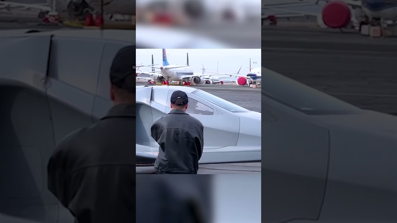 New flying sports car successful in first flight, heading to market soon #Shorts