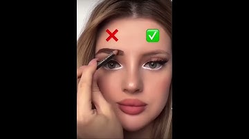 Eyebrows do’s vs don’ts #shorts|| R makeup shorts
