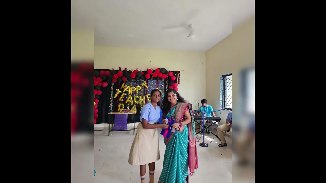 Teachers Day Celebration at Podar International School #Vapi