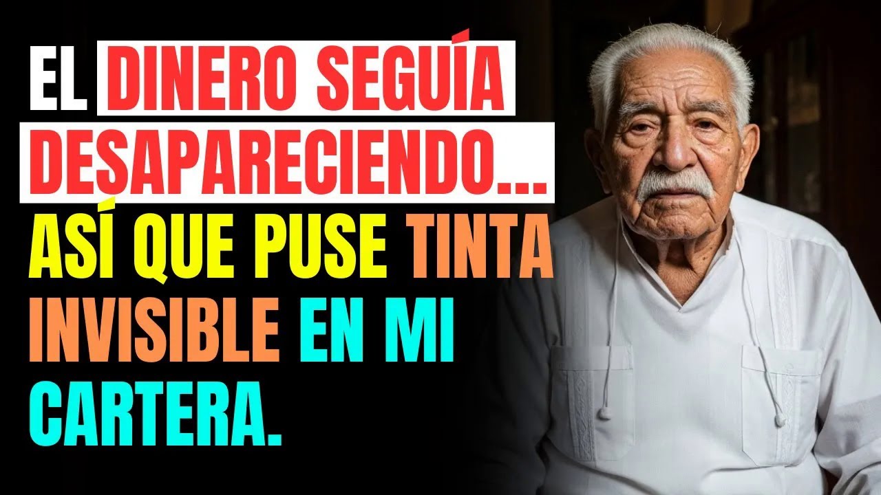 El dinero seguía desapareciendo… así que puse tinta invisible en mi cartera.