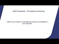 Learning and Development Framework and Coach Accreditation Scheme