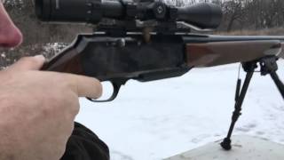 Browning BAR Mk II Safari Cycling in Slow Motion